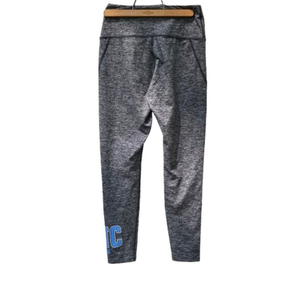 PINK Victoria's Secret Leggings UNC Carolina Collegiate Gray Soft Comfy Medium - Picture 3 of 14